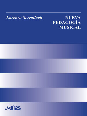 cover image of Nueva pedagogía musical